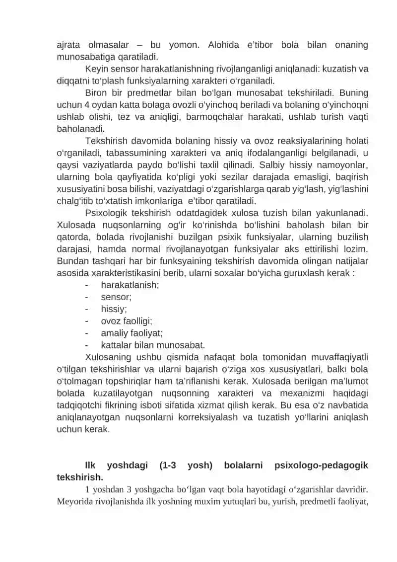 Maktabgacha yoshdagi bolalarni psixologik-pedagogik o‘rganish 2