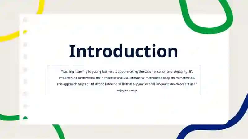 Teaching listening to young learners 2