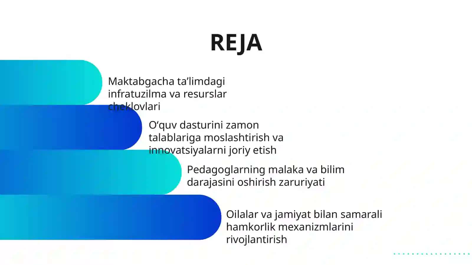MAKTABGACHA TAʼLIM SOHASIDAGI MUAMMO VA YECHIMLAR 2