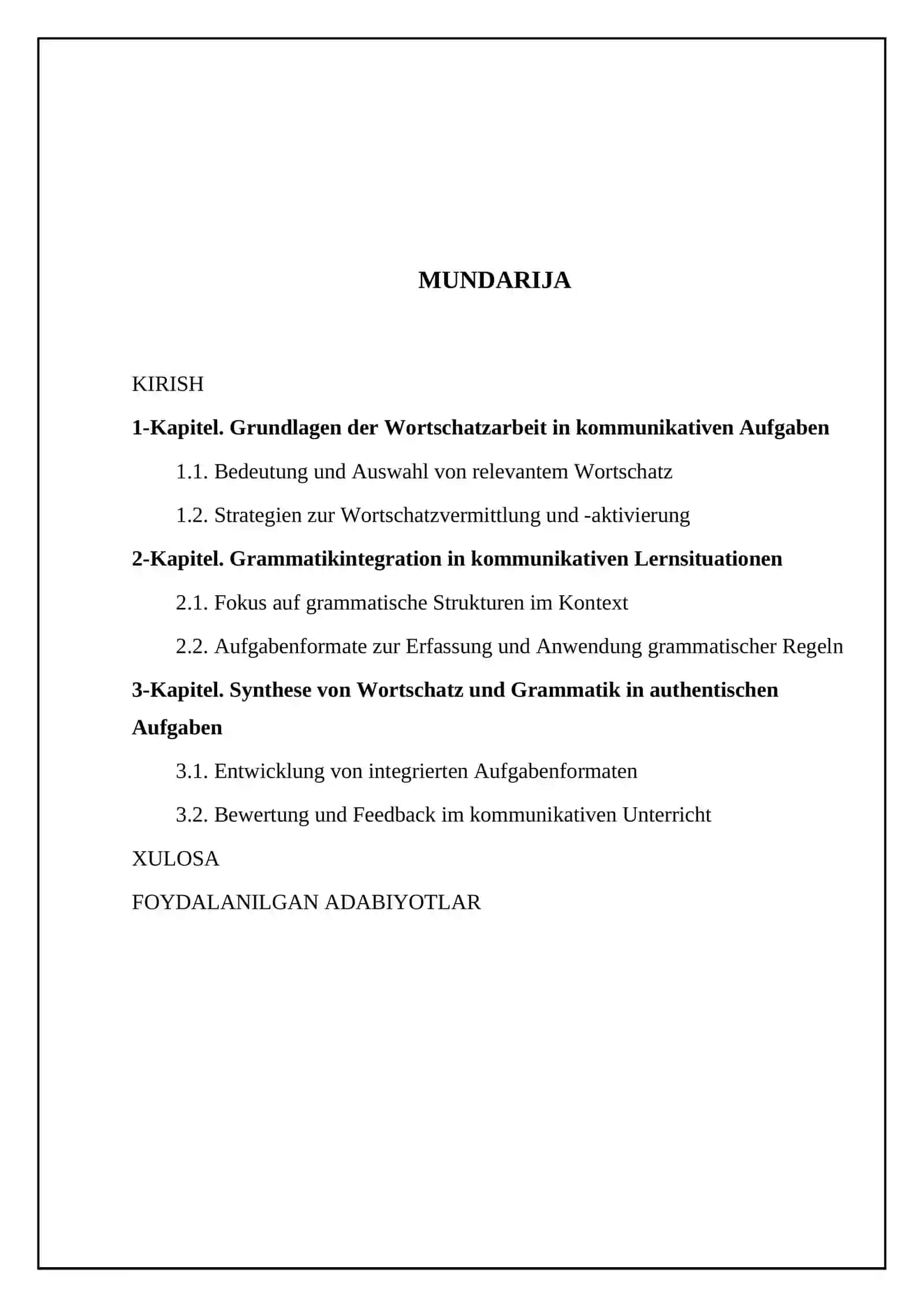 Wortschatz- und Grammatikarbeit in kommunikativen Aufgabenformaten 2