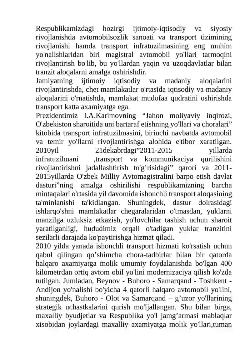 Fanning mazmuni, maqsadi va vazifasi, uning boshqa fanlar bilan bog’liqligi 2