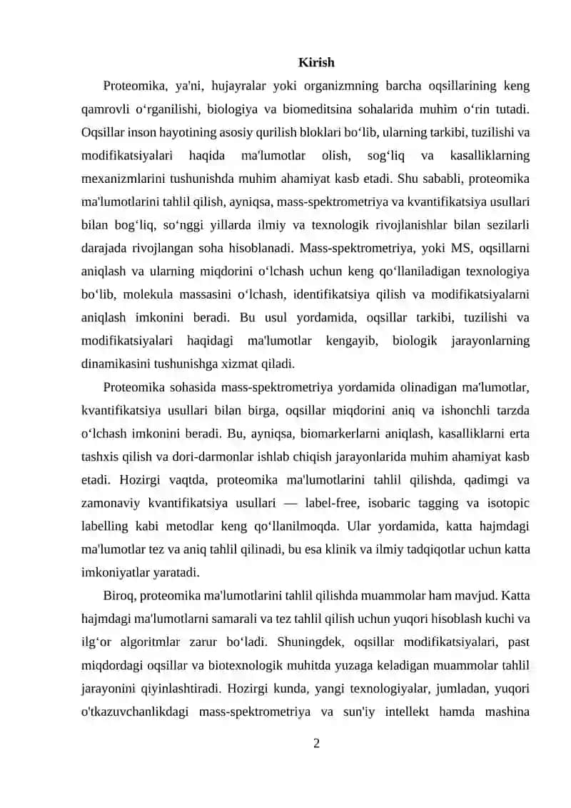 Mass-spektrometriyaning asosiy prinsiplari va ishlash usullari 2