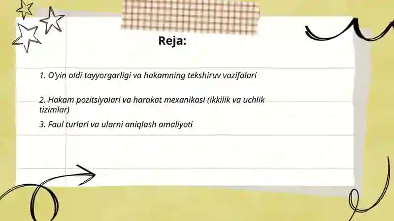 Basketbol bo'yicha musobaqalarda hakamlik amaliyoti 2