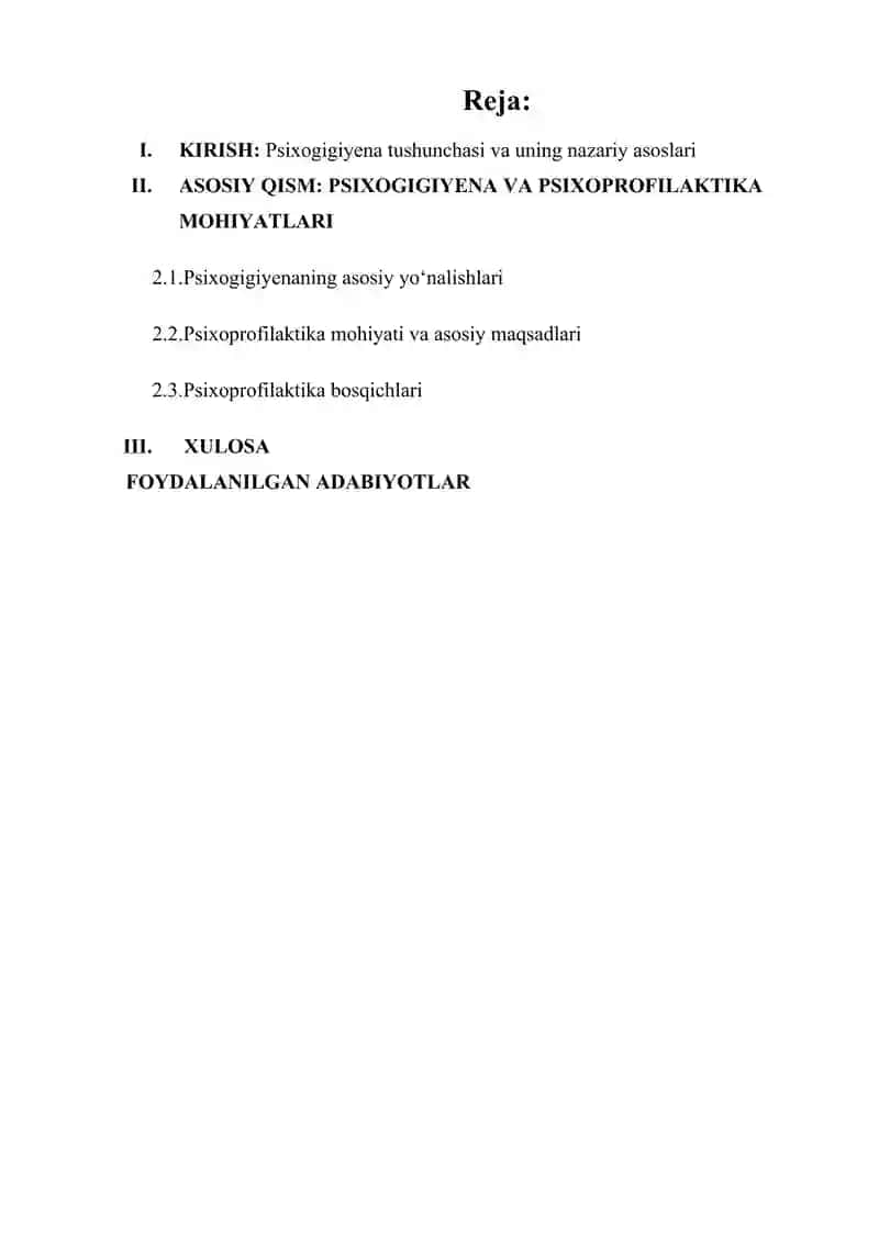 PSIXOGIGIYENA VA PSIXOPROFILAKTIKA HAQIDA TUSHUNCHA 2