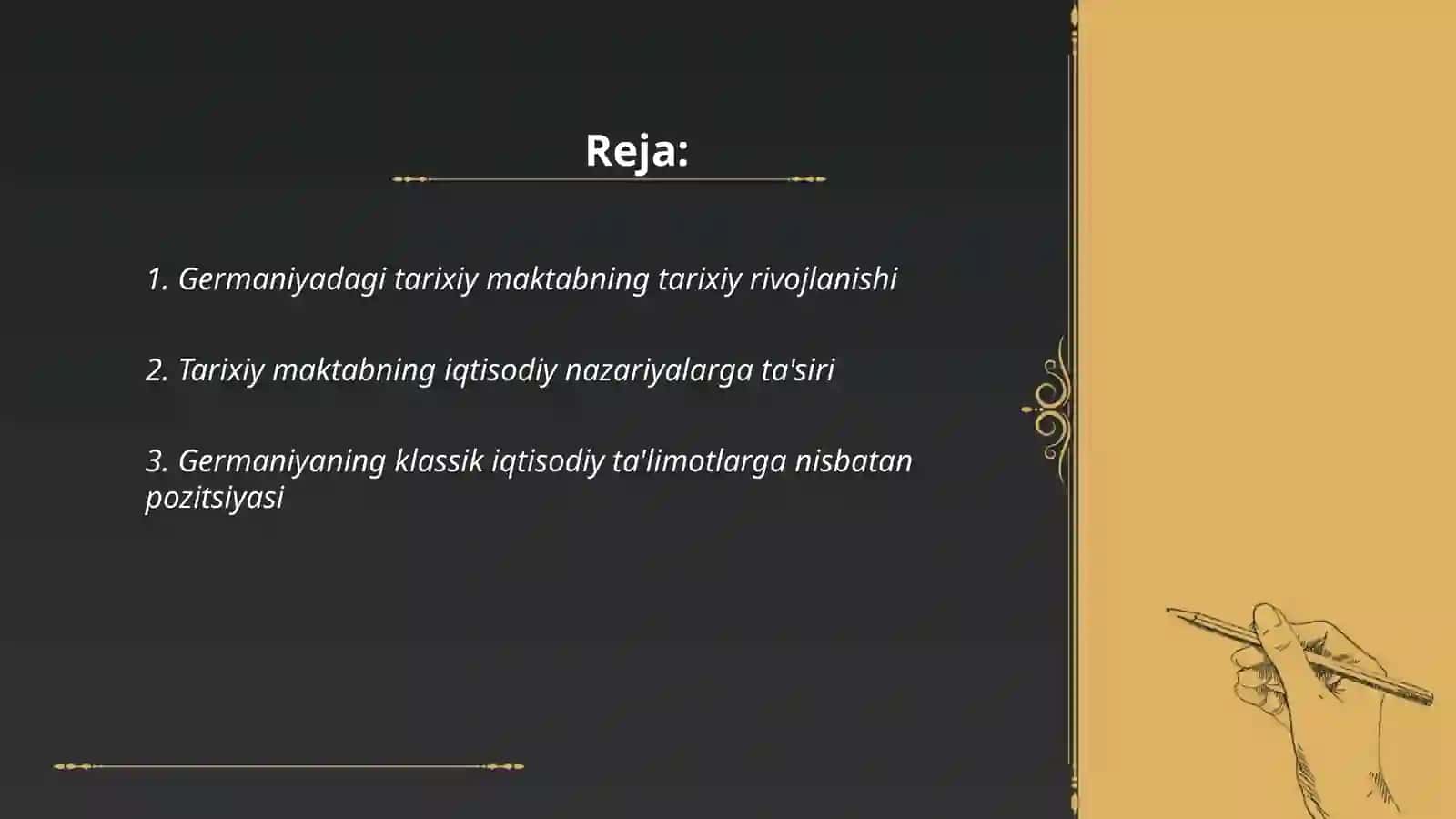 Germaniyadagi tarixiy maktab iqtisodiy gʻoyalarining mohiyati va oʻziga xos xususiyati 2
