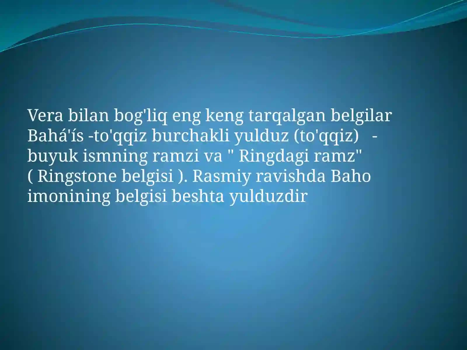 Diniy ramzlar 2