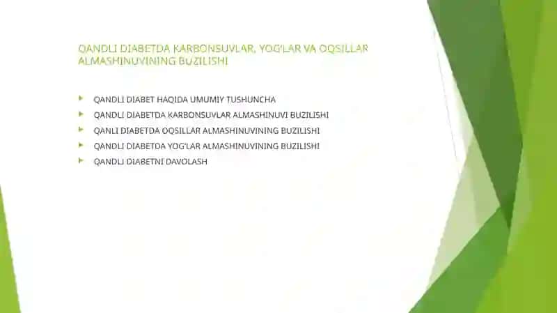 QANDLI DIABET HAQIDA UMUMIY TUSHUNCHA 2