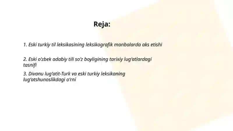Eski turkiy til va eski oʻzbek adabiy tili 2