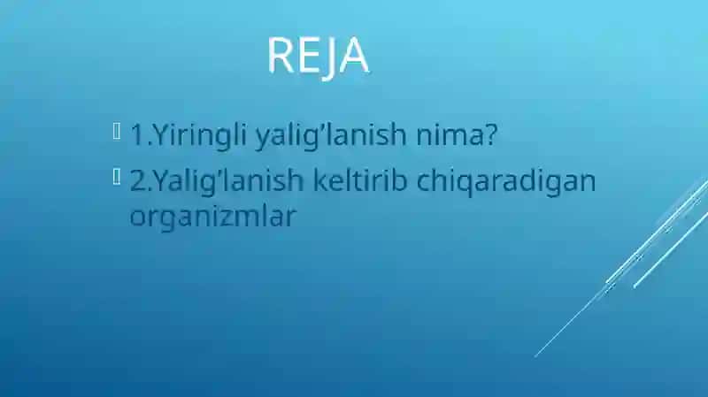 Yiringliyalig’lanish keltirib chiqaruvchi organizmlar 2
