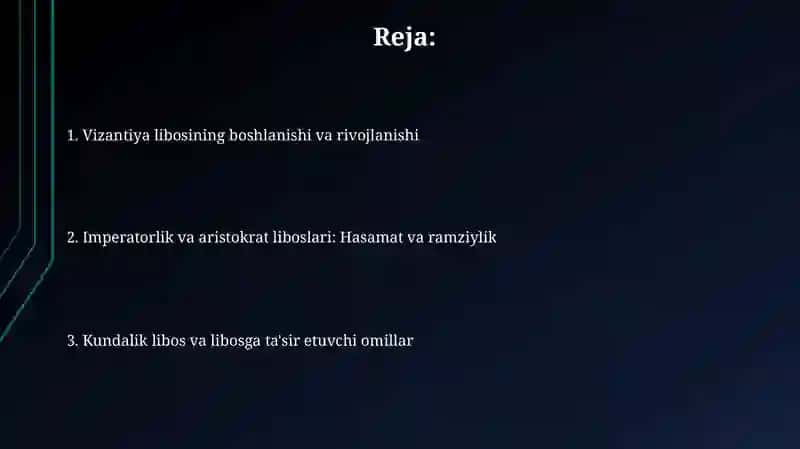 Vizantiya liboslar tarixi 2