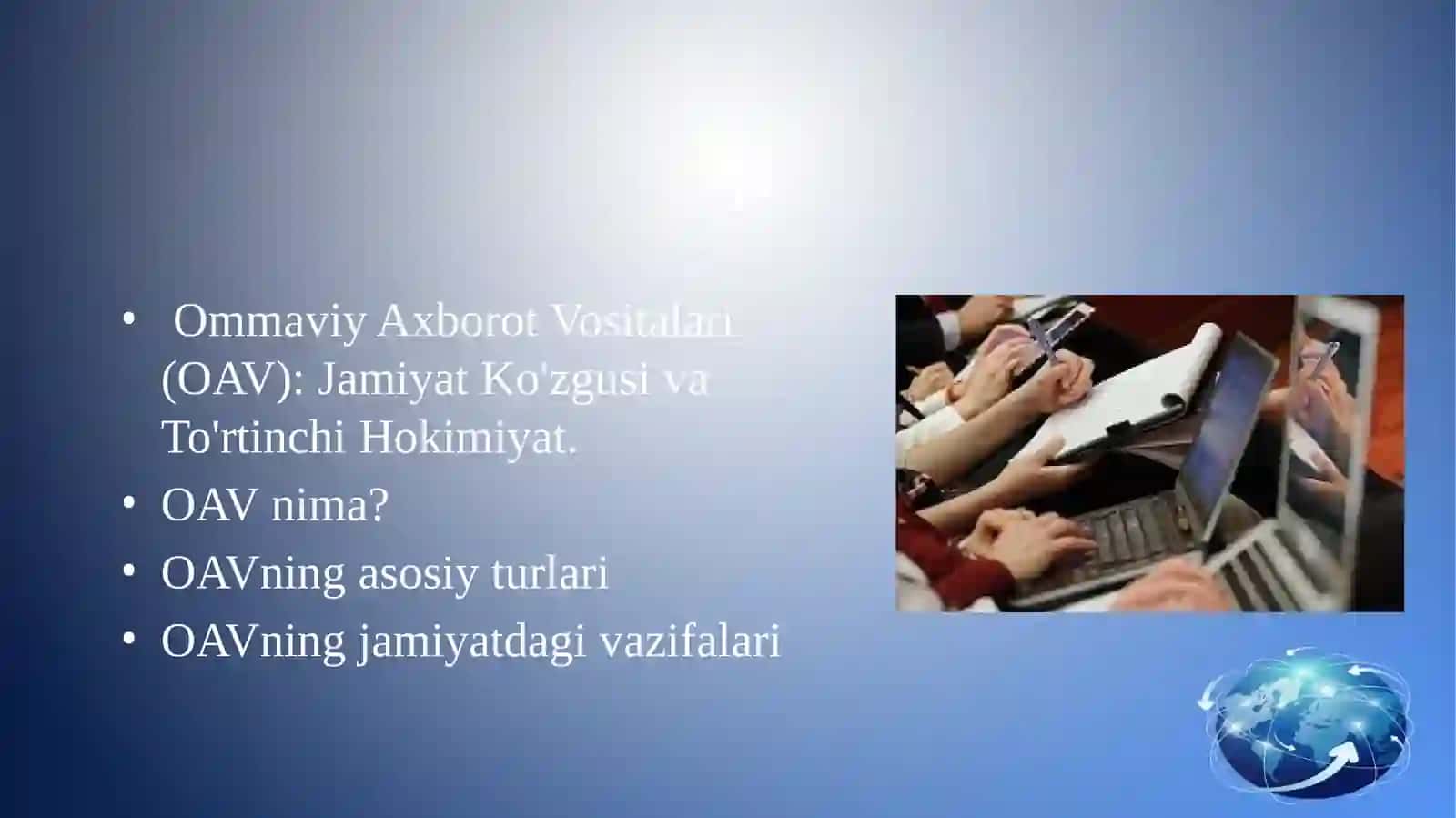 ommaviy axborot vositalari milliy g’oyada o'rni 2