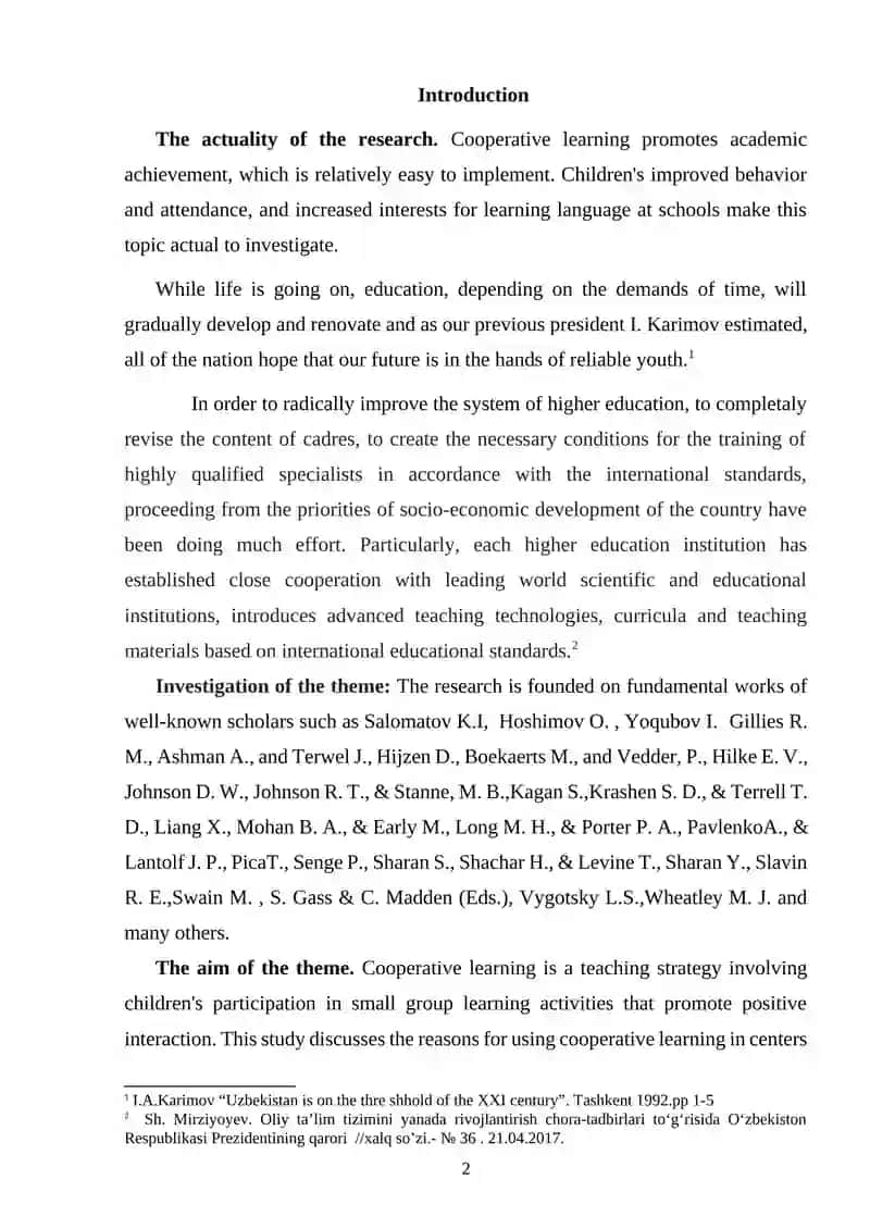 Cooperative Learning in EFL Teaching 2