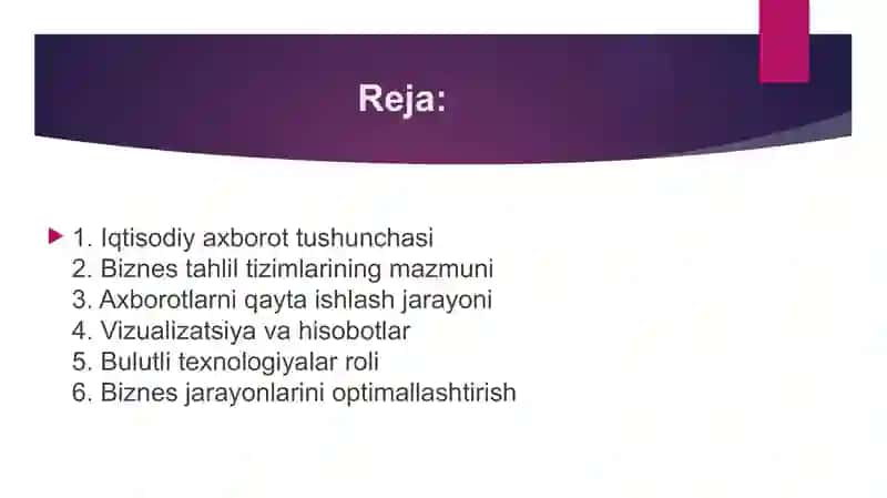 Milliy iqtisodiyotni turli sohalarda internet texnologiyalaridan samarali foydalanish yo‘llari. 2