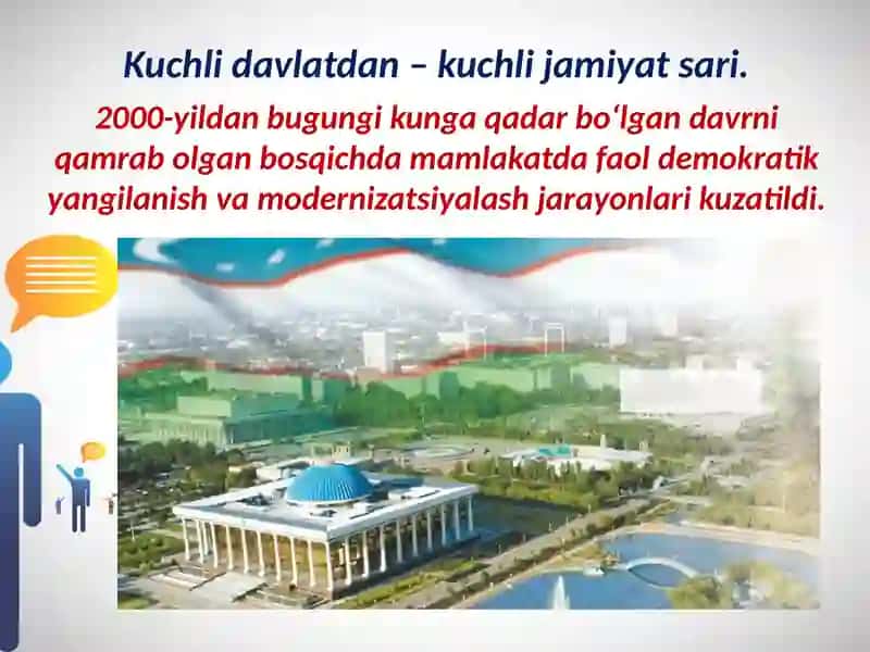 O‘zbekistonda fuqarolik jamiyati rivojlanishiningasosiy bosqichlari va istiqbollari 2