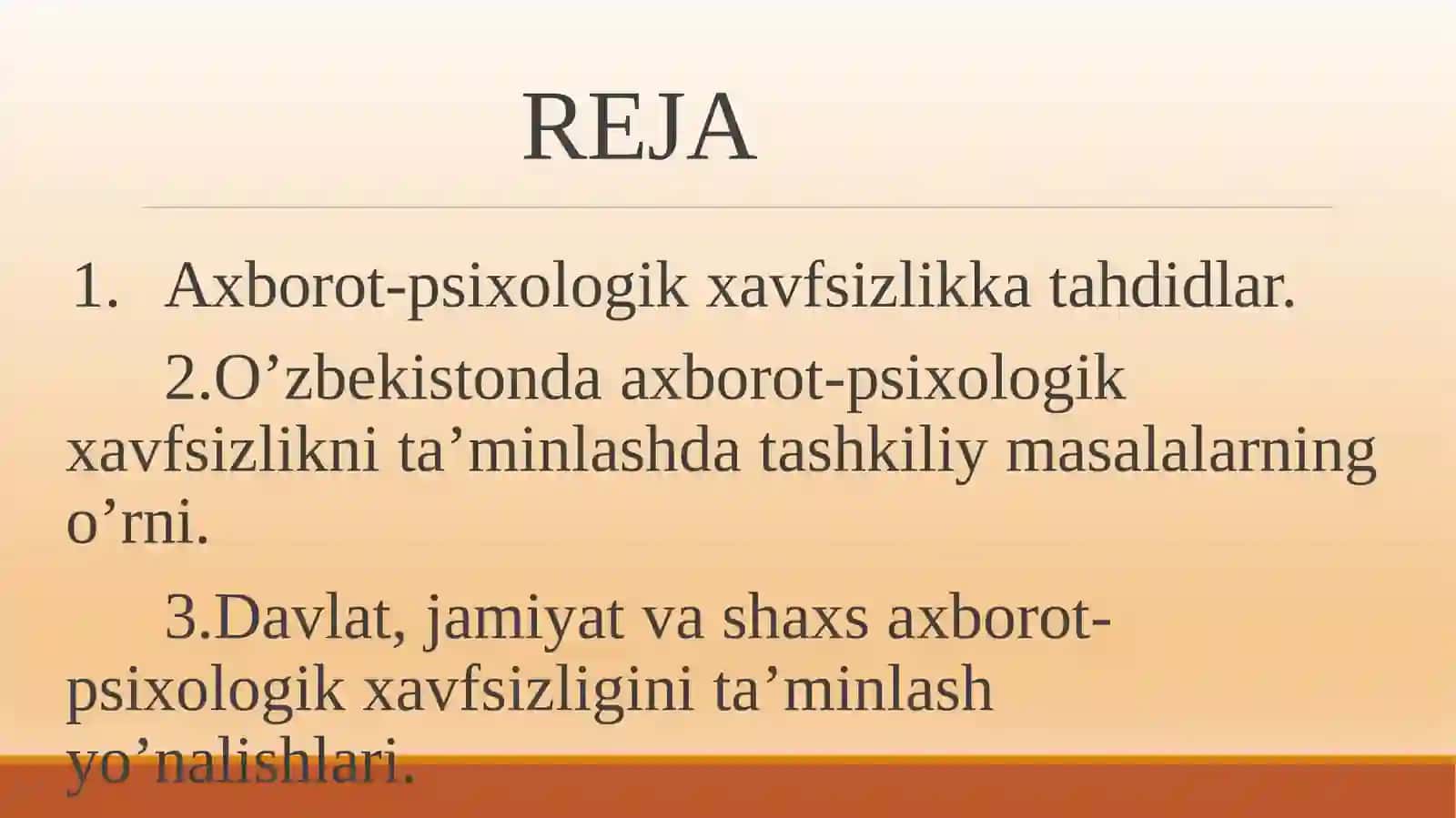 Axborot-psixologik xavfsizlikni ta’minlash 2