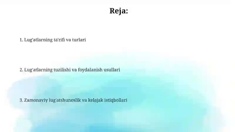 Lug'atlar va ularning turlari 2