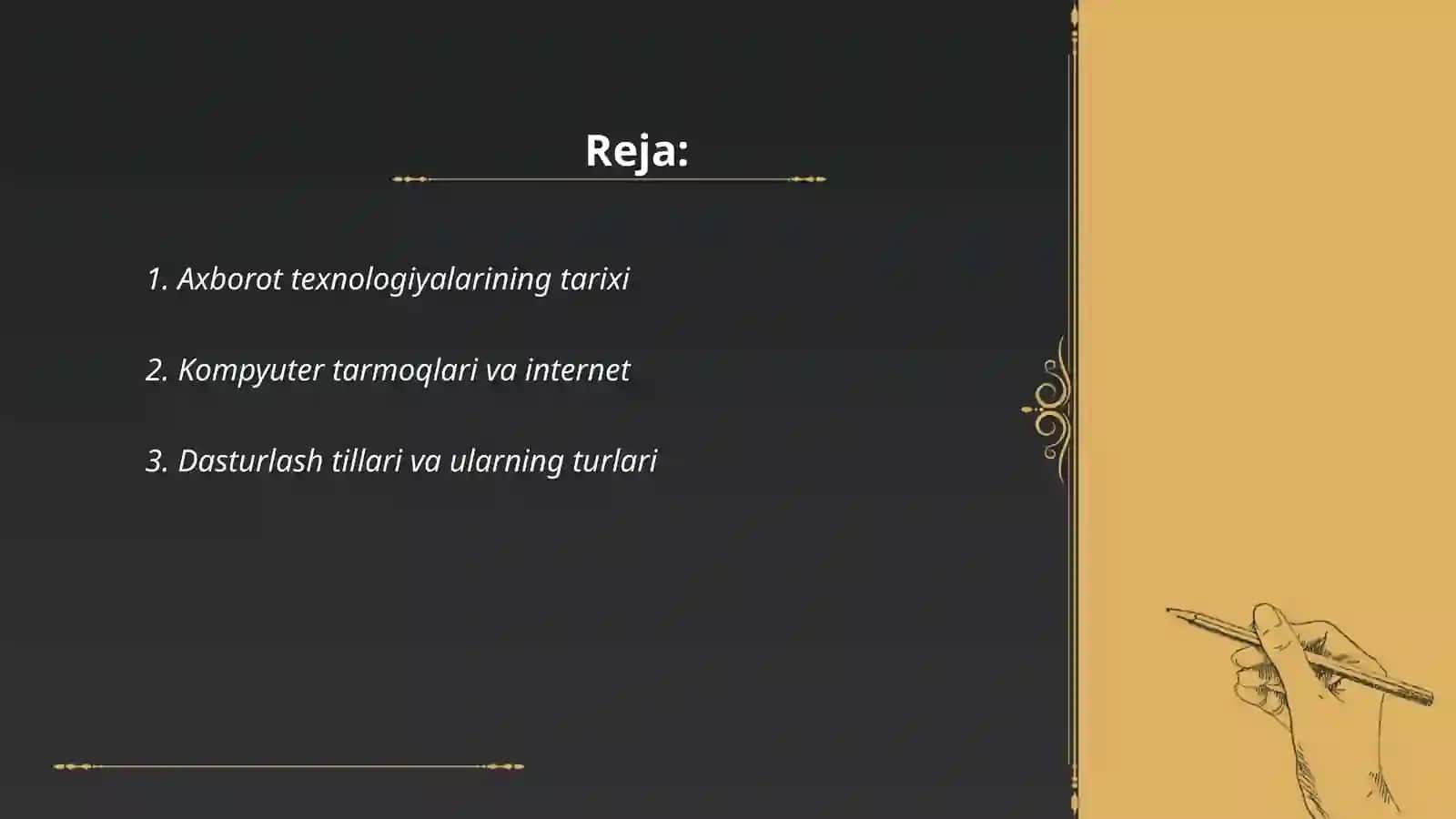 Axborot texnologiyalarining tarixi 2