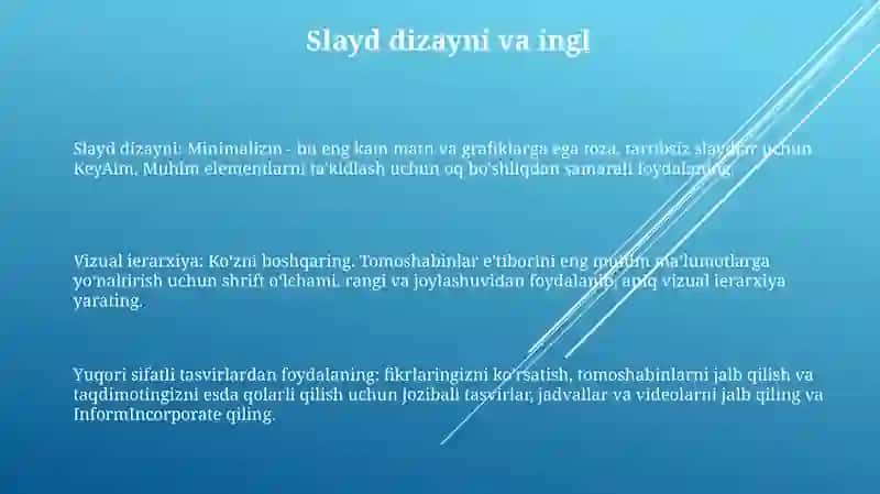 Power Point Qoidasi 2