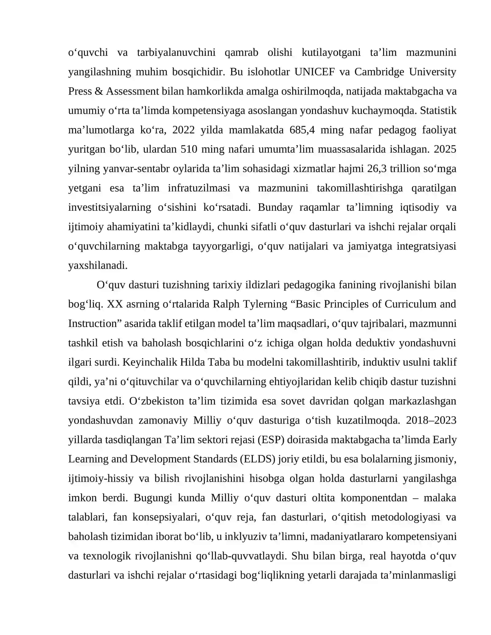 O‘quv dasturi va ishchi reja tuzish metodikasi 2