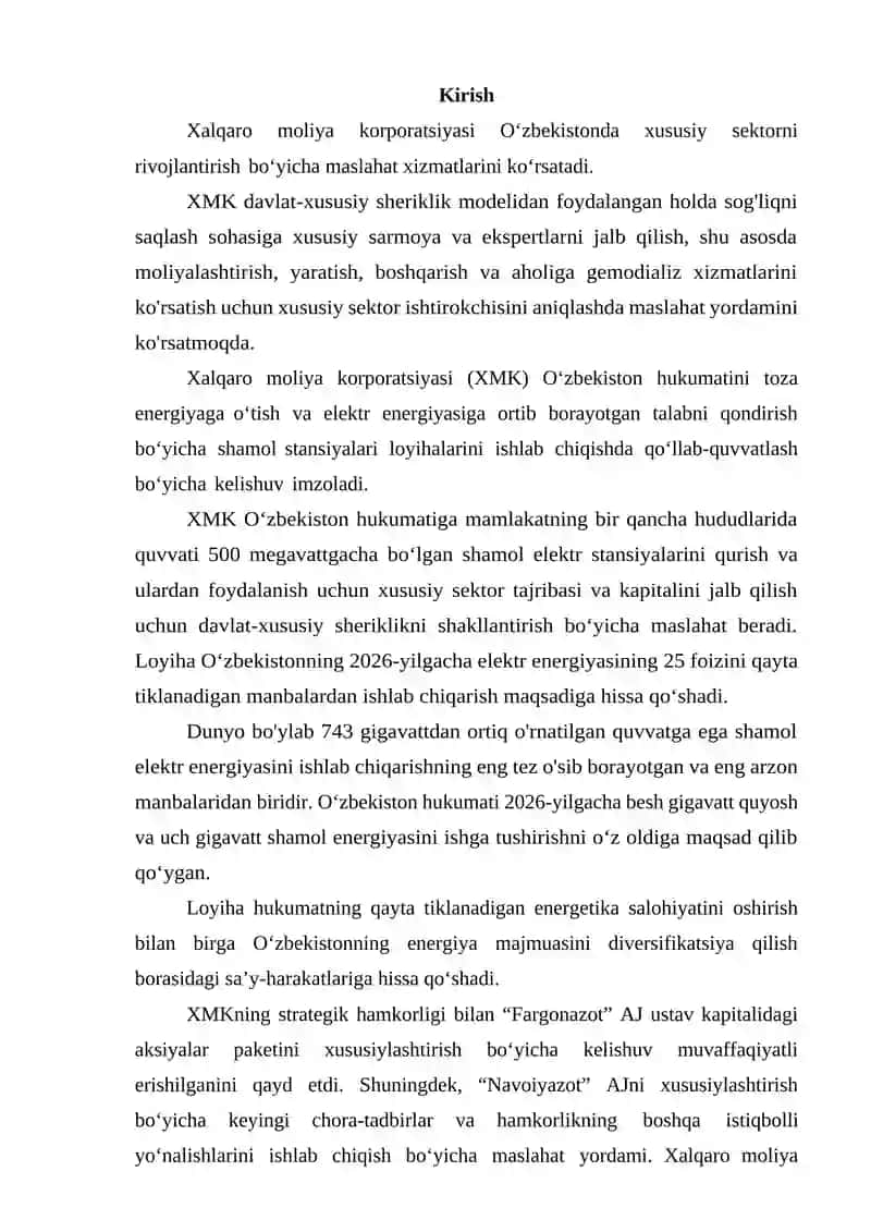 Xalqaro moliya institutlari ularning maqsad va funksiyalari 2