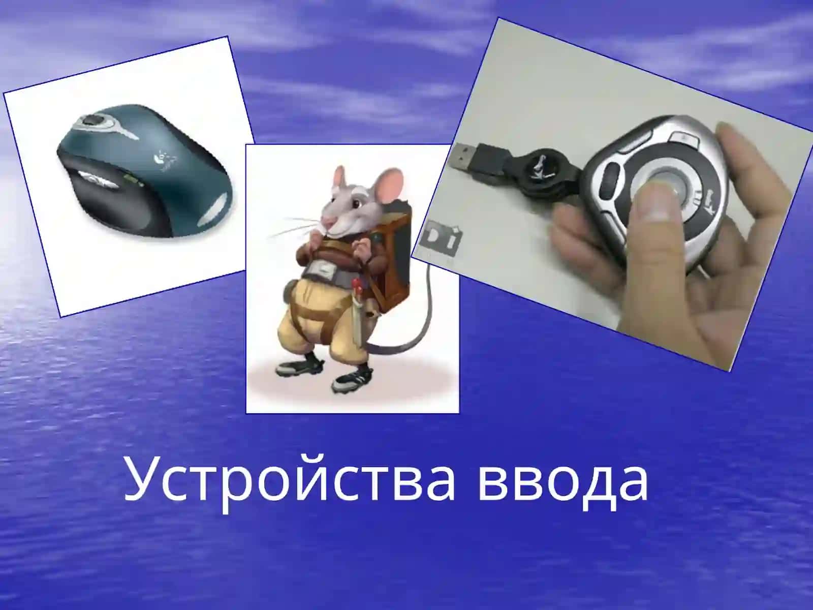 Устройства ввода 2