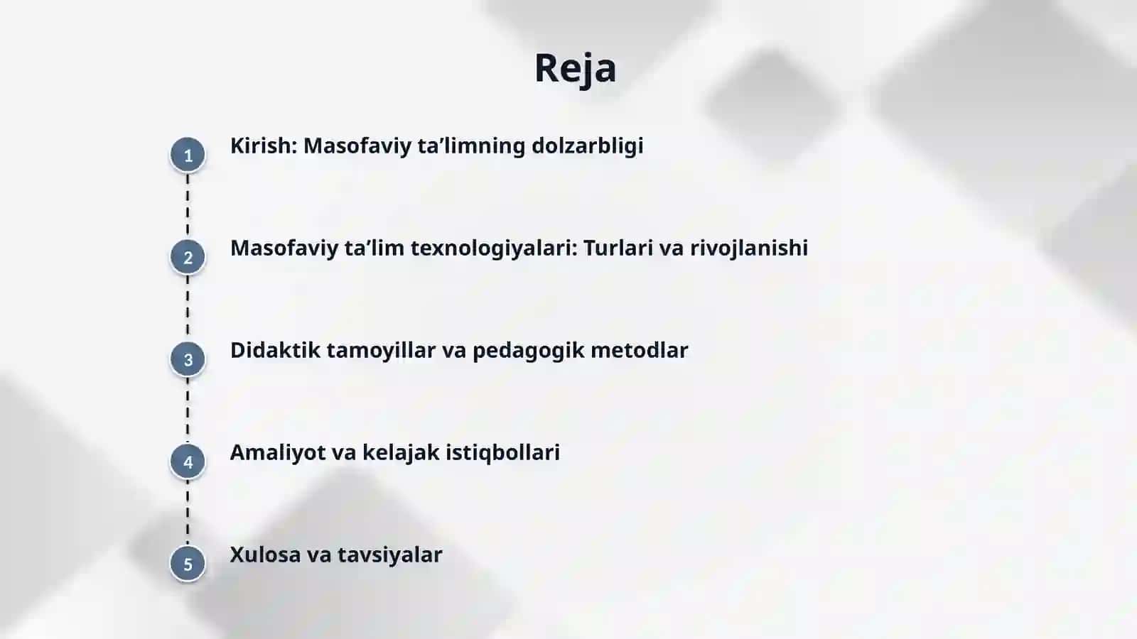 Masofaviy taʼlim texnalogiyalari 2