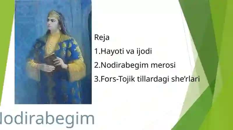 Nodira she'riyatida ishq talqinivaruhiyattasviri 2