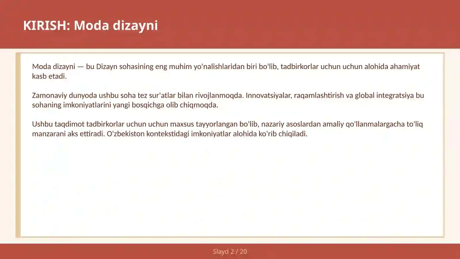 Moda dizayni 2