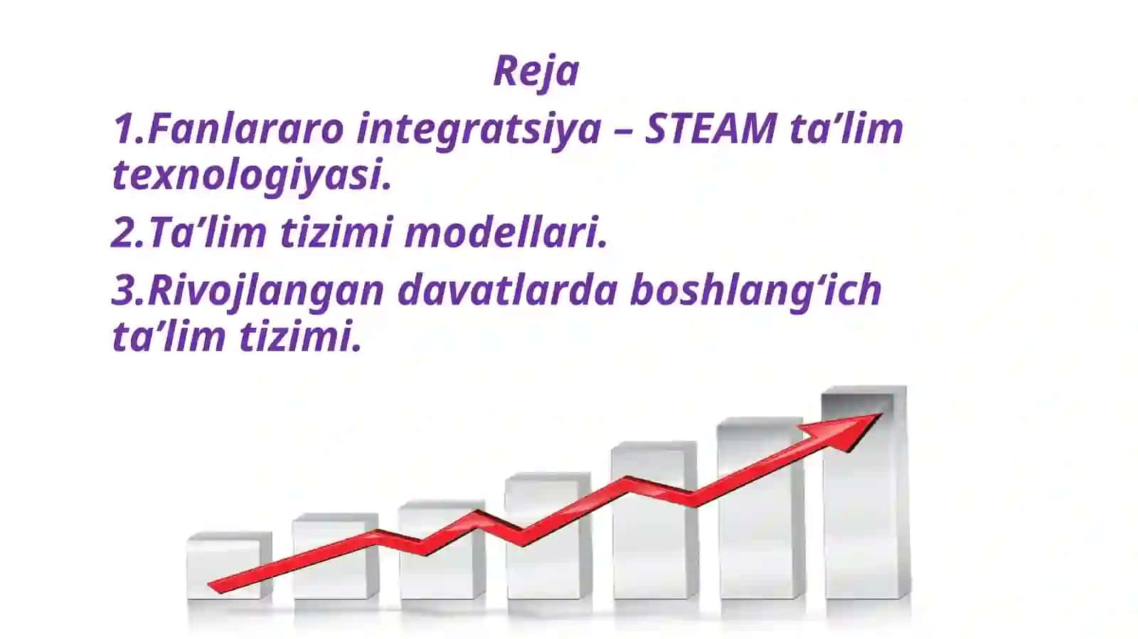 Fanlararo integratsiya – STEAM ta’lim texnologiyasi 2