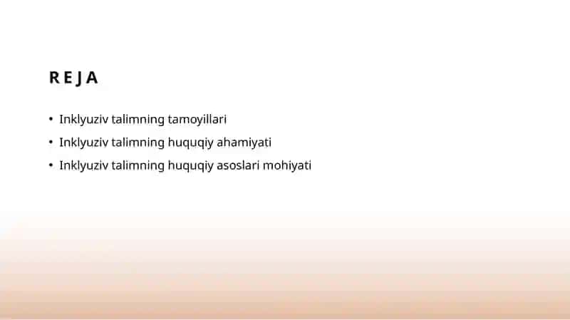 Inklyuziv talimning huquqiy asoslari 2