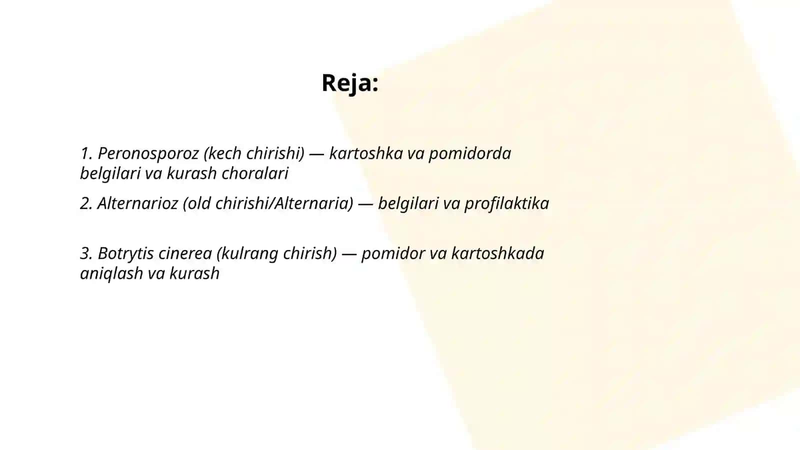 Kartoshka va pomidorning asosiy kasalliklari va ularga qarshi kurash choralari 2