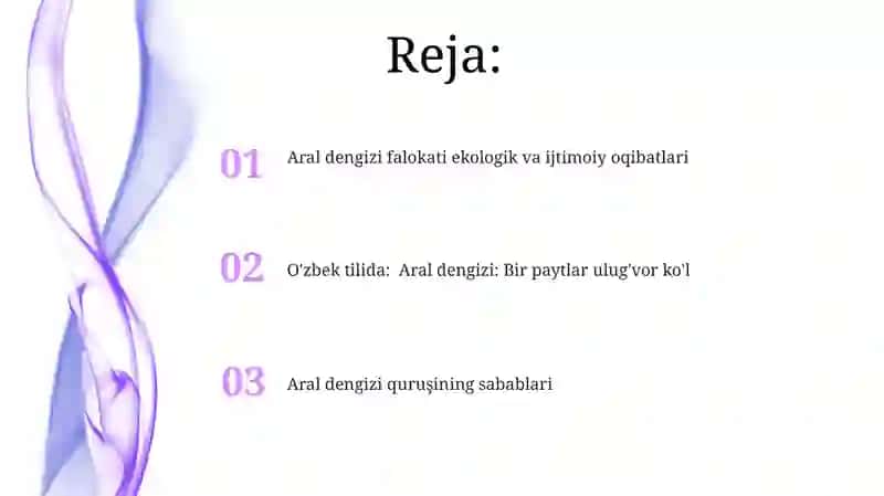 Orol dengizi va uning ekalogik muammolari 2