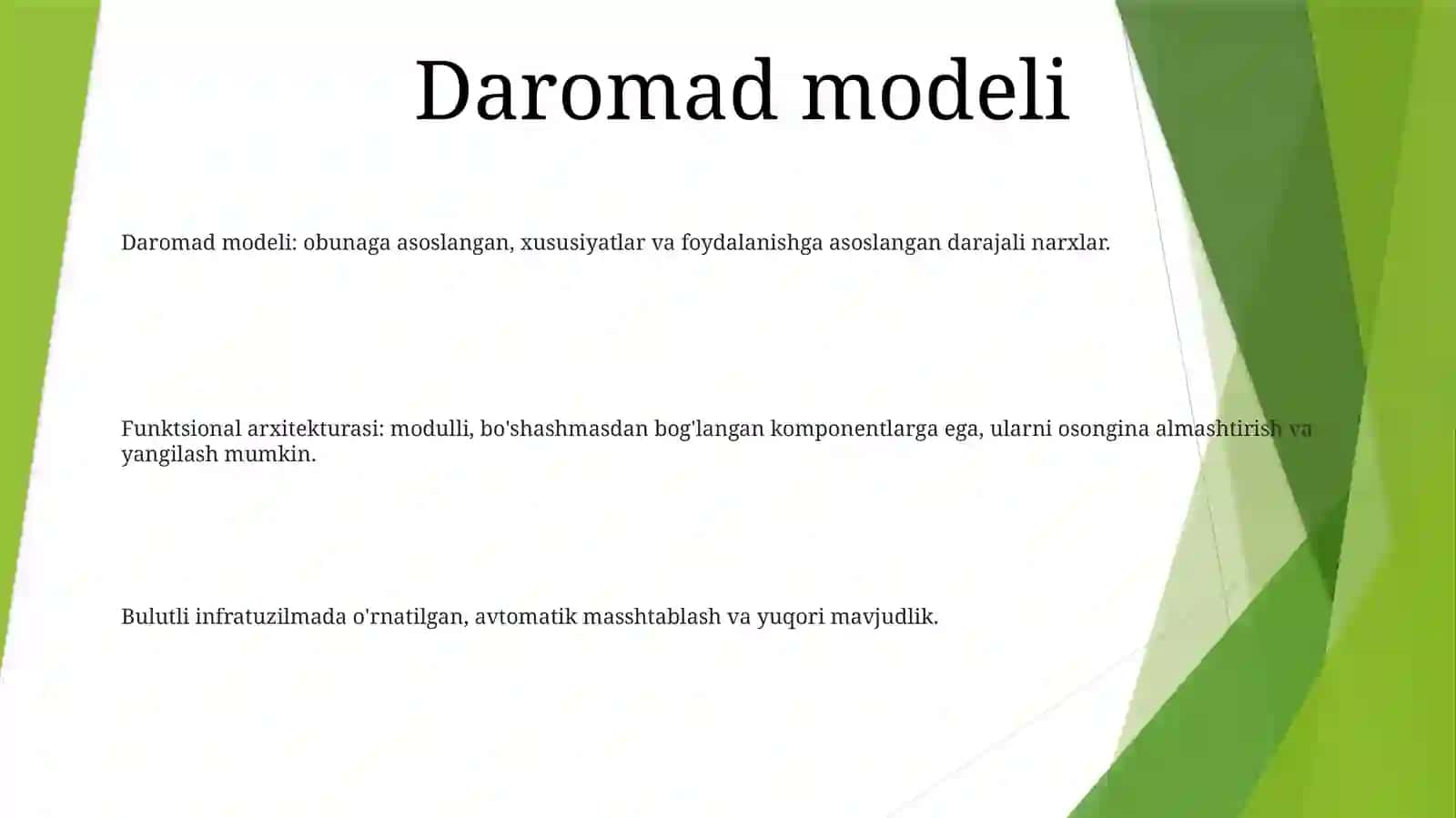 Ittning Funktsional Arxitekturasi 2