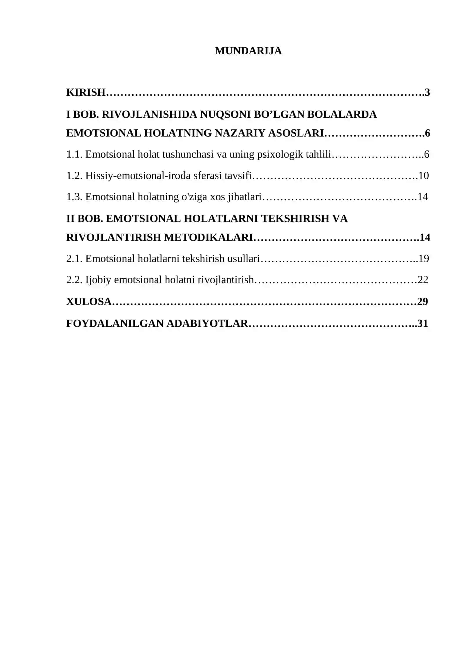 Rivojlanishida nuqsoni bo’lgan bolalarda emotsional holat xususiyatlari 2