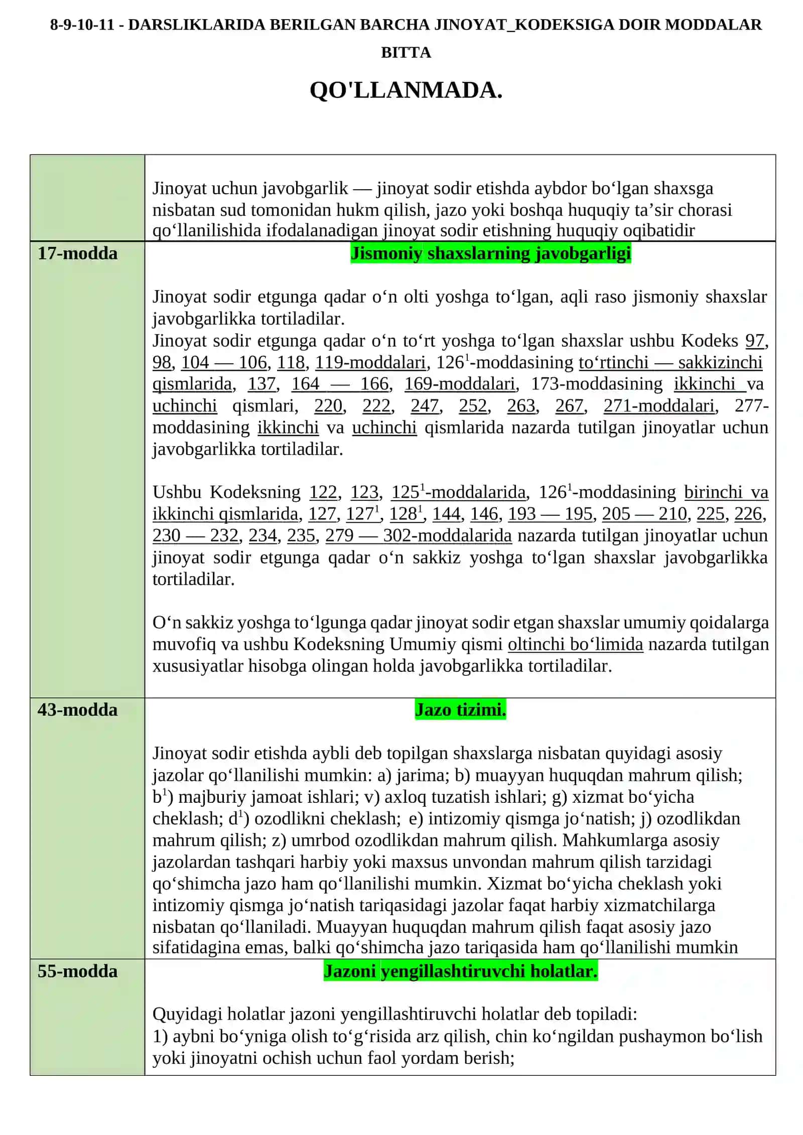 JINOYAT_KODEKSIGA DOIR MODDALAR 2