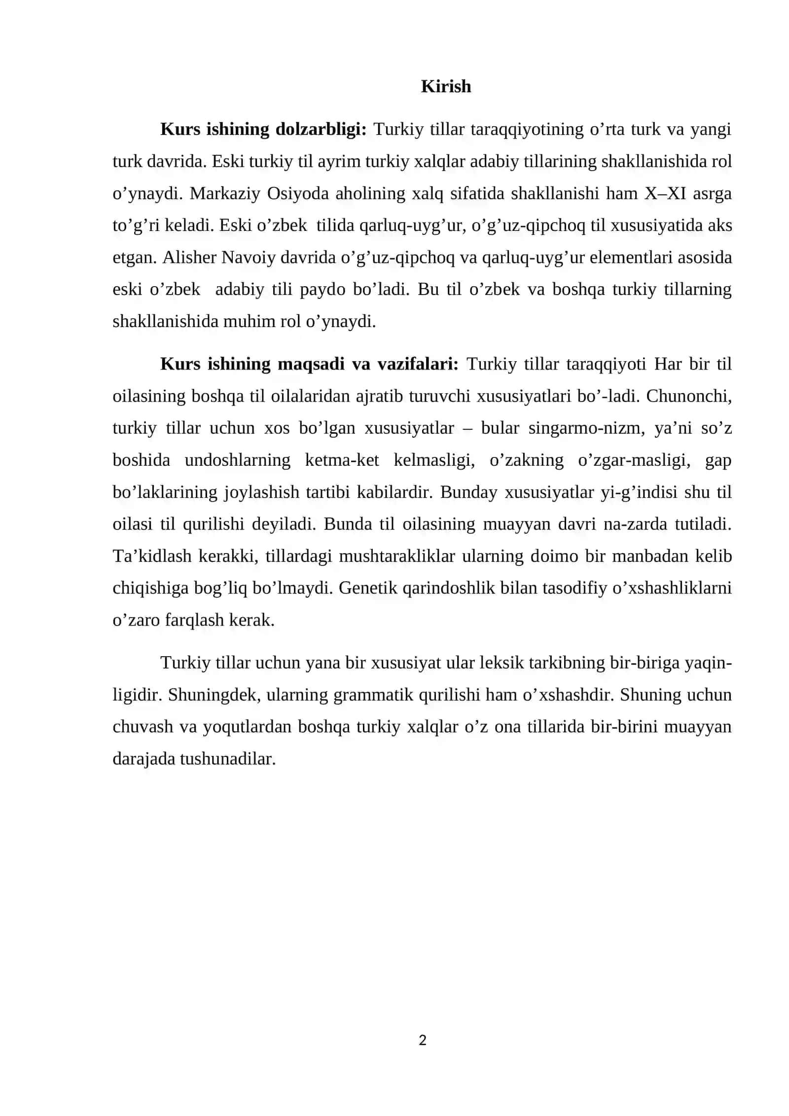 Turkiy tillar taraqqiyoti 2