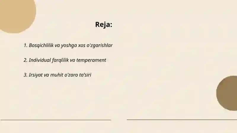 Bola psixikasi rivojlanishining asosiy qonuniyatlari 2