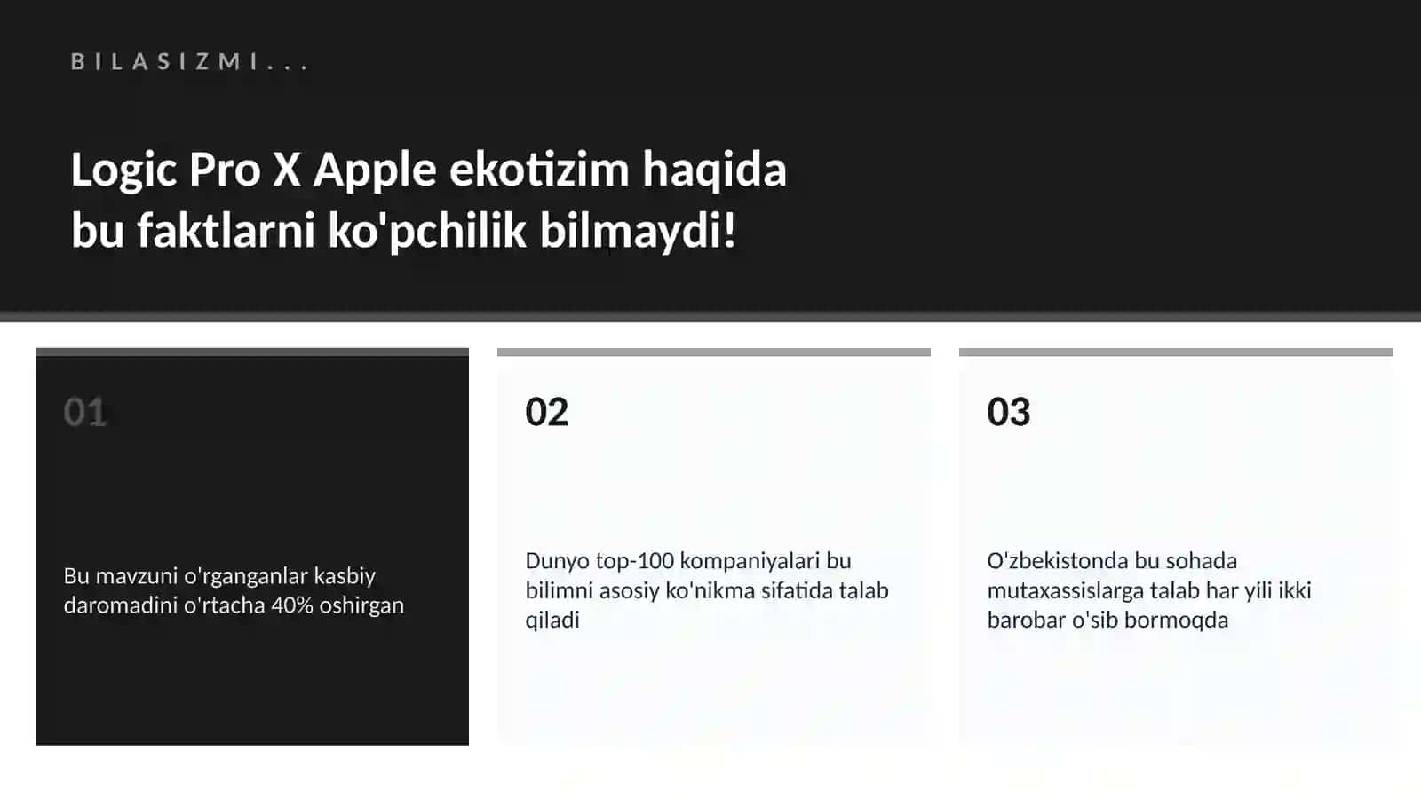 Logic Pro X Apple ekotizim 2