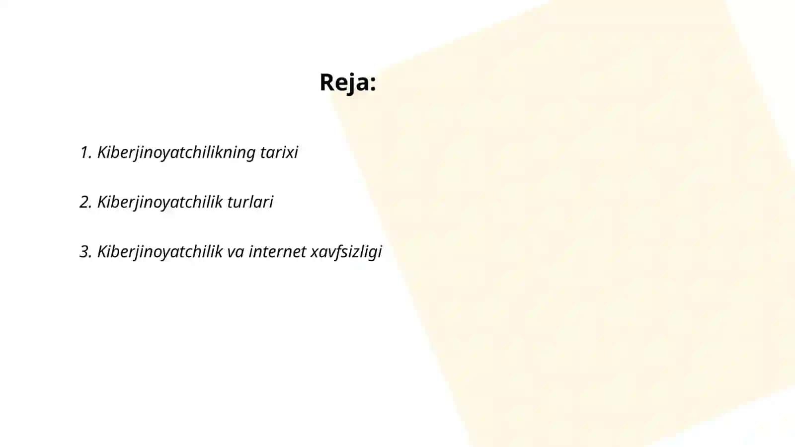 Kiberjinoyatchilik va ularning keng tarqalishining sababi 2