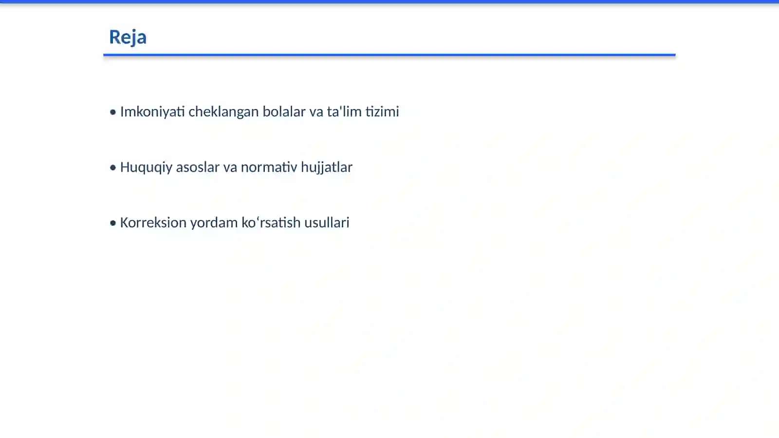 Imkoniyati cheklangan bolalarga maktab va sinf xonalarini moslashtirish va korreksion yordam ko‘rsatishning huquqiy, pedagogik aspektlari 2