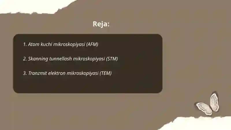 Atom kuchi mikroskopiyasi (AFM) 2