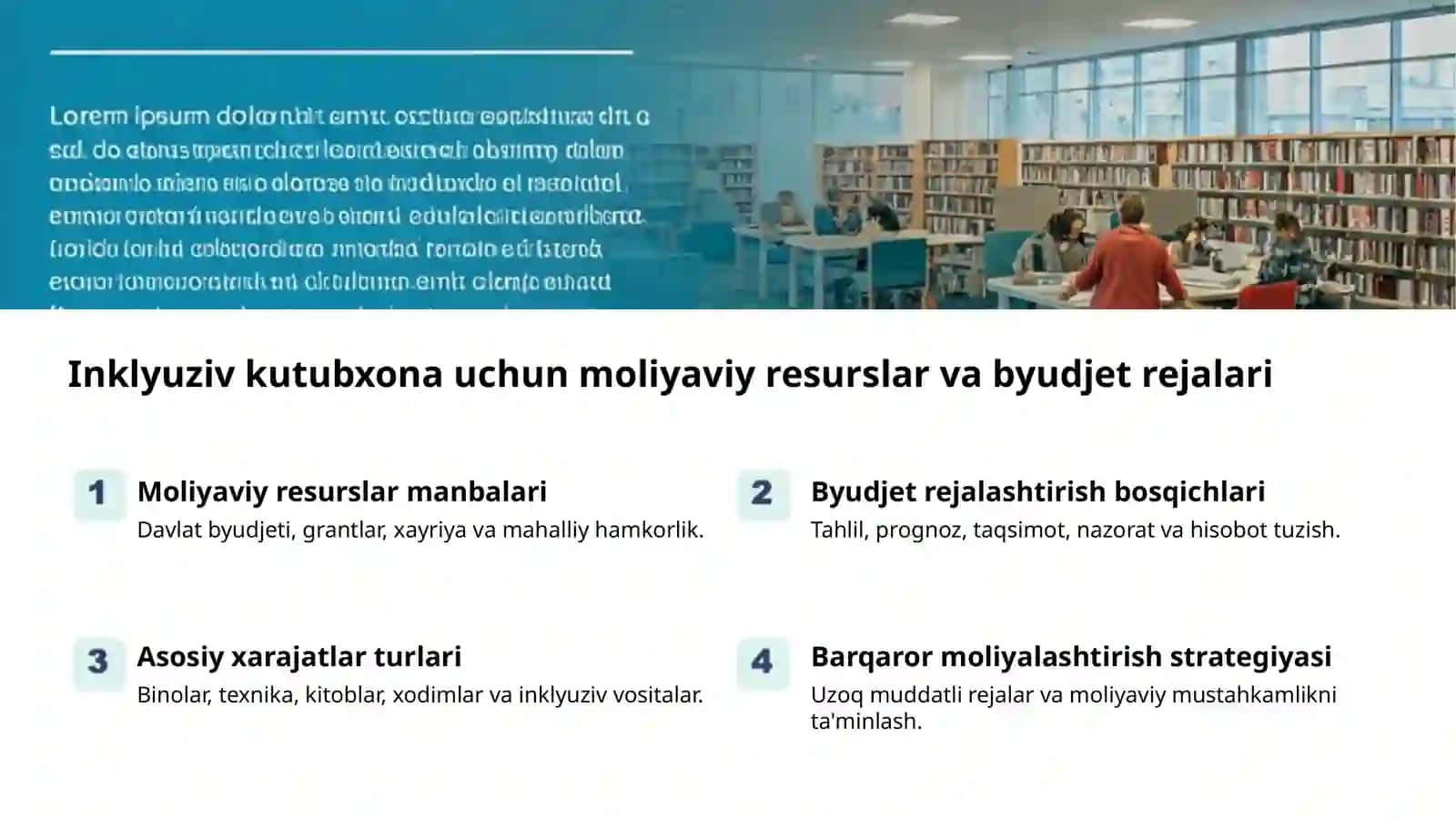 Xorijiy tajribada inklyuziv kutubxona rivoji 2