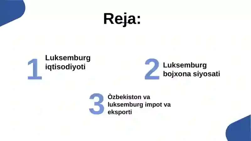 Luksemburg Bojxona Tartibi 2