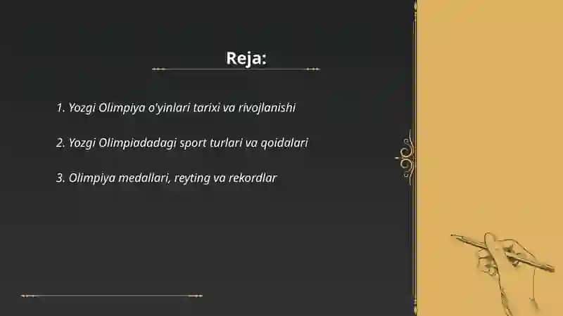 Yozgi Olimpiya o'yinlari tarixi va rivojlanishi 2