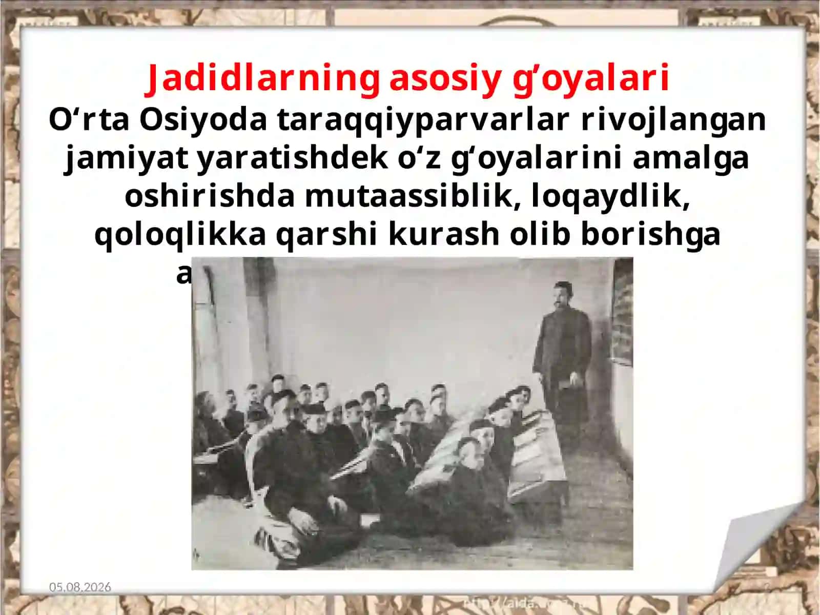 Jadidlarning dasturiy maqsad va vazifalari 2