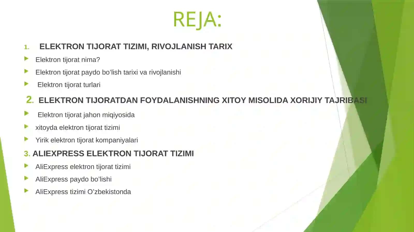 ELEKTRON TIJORATDAN FOYDALANISHNING XORIJIY TAJRIBASI 2