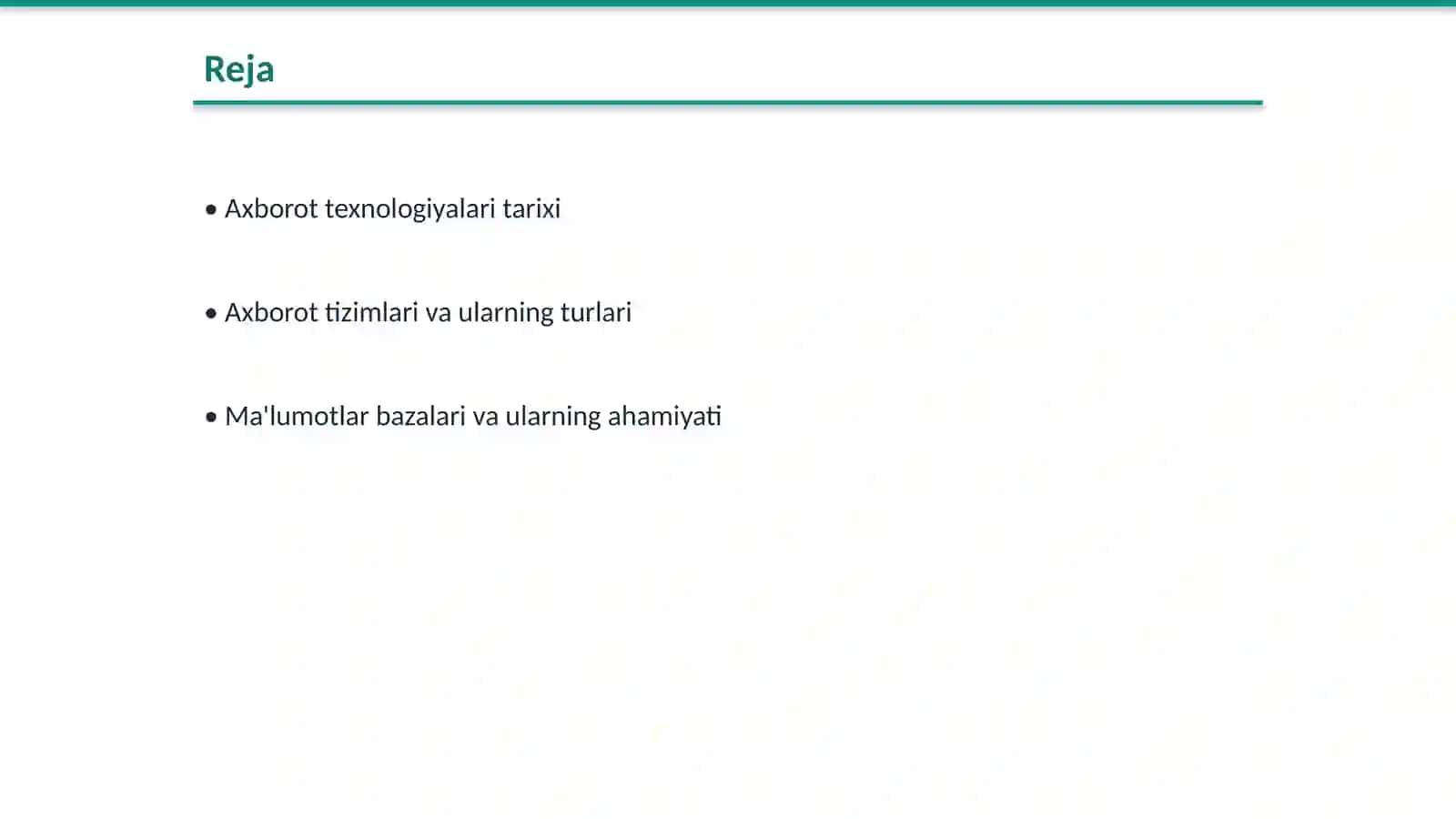 axbarot texnalogiyalari 2