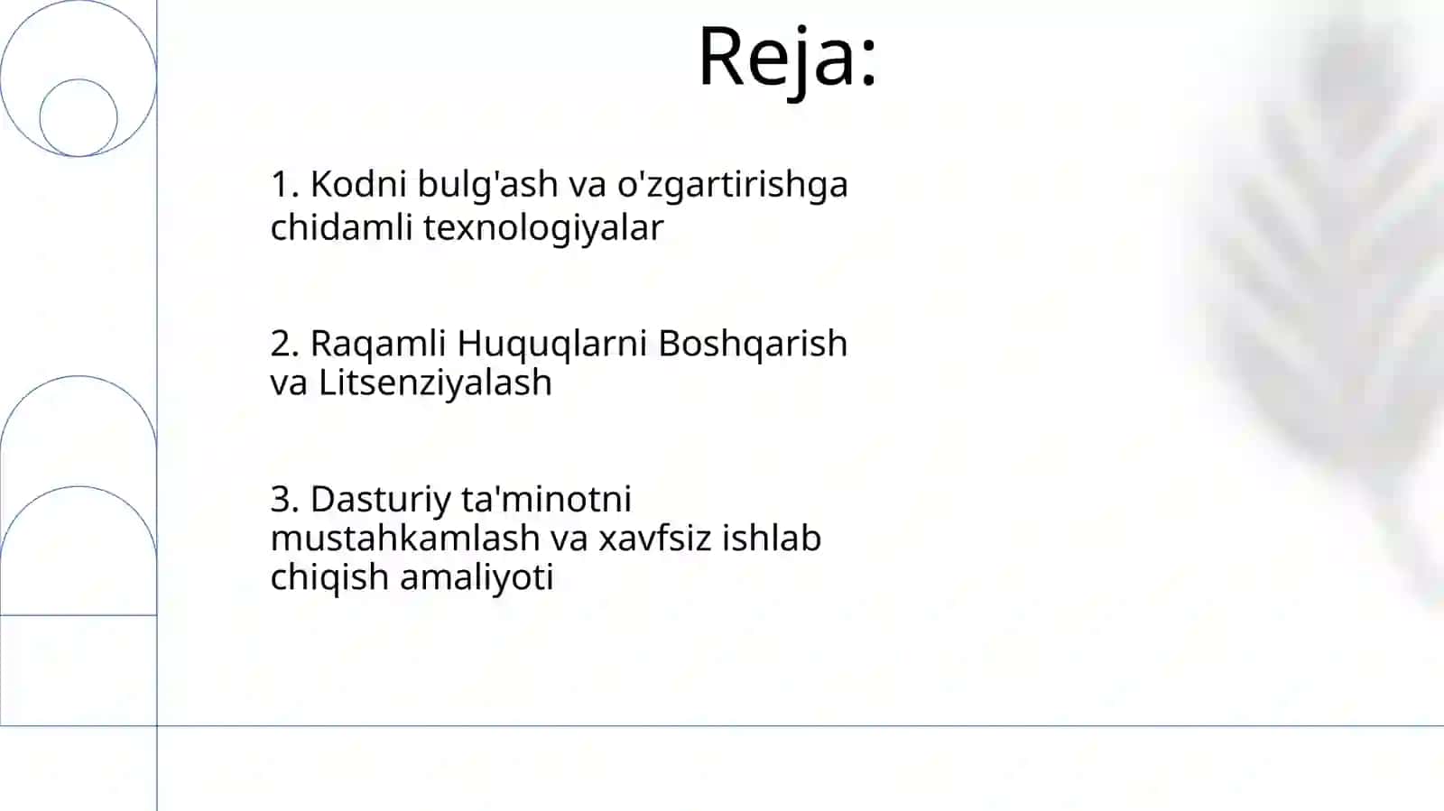 Dasturiy taʼminotni ruxsat etilmagan oʻzgartirishlardan himoyalash 2