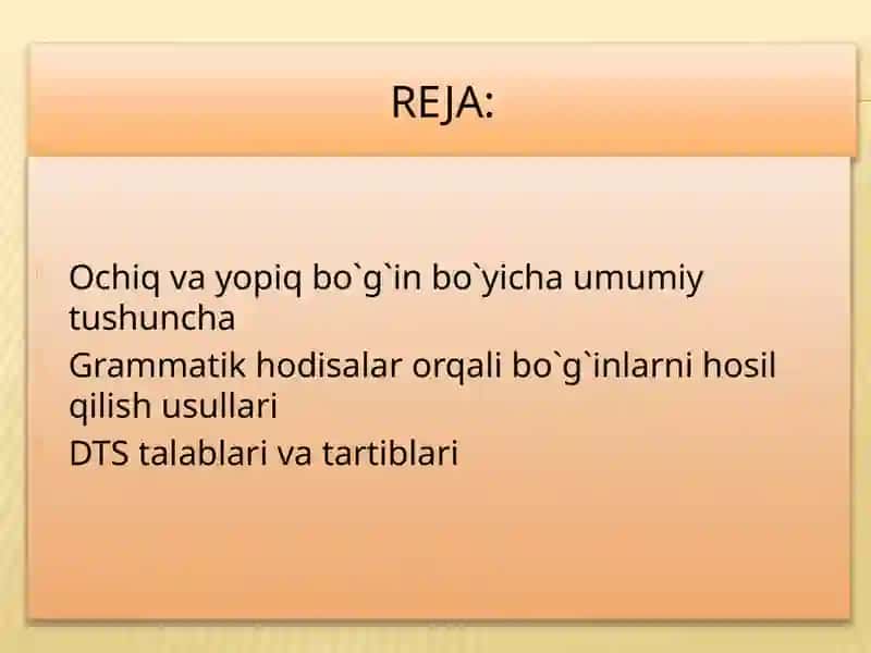 Grammatik hodisalar orqali ochiq va yopiq bo`g`inlarni tasavvur qilish usullari 2