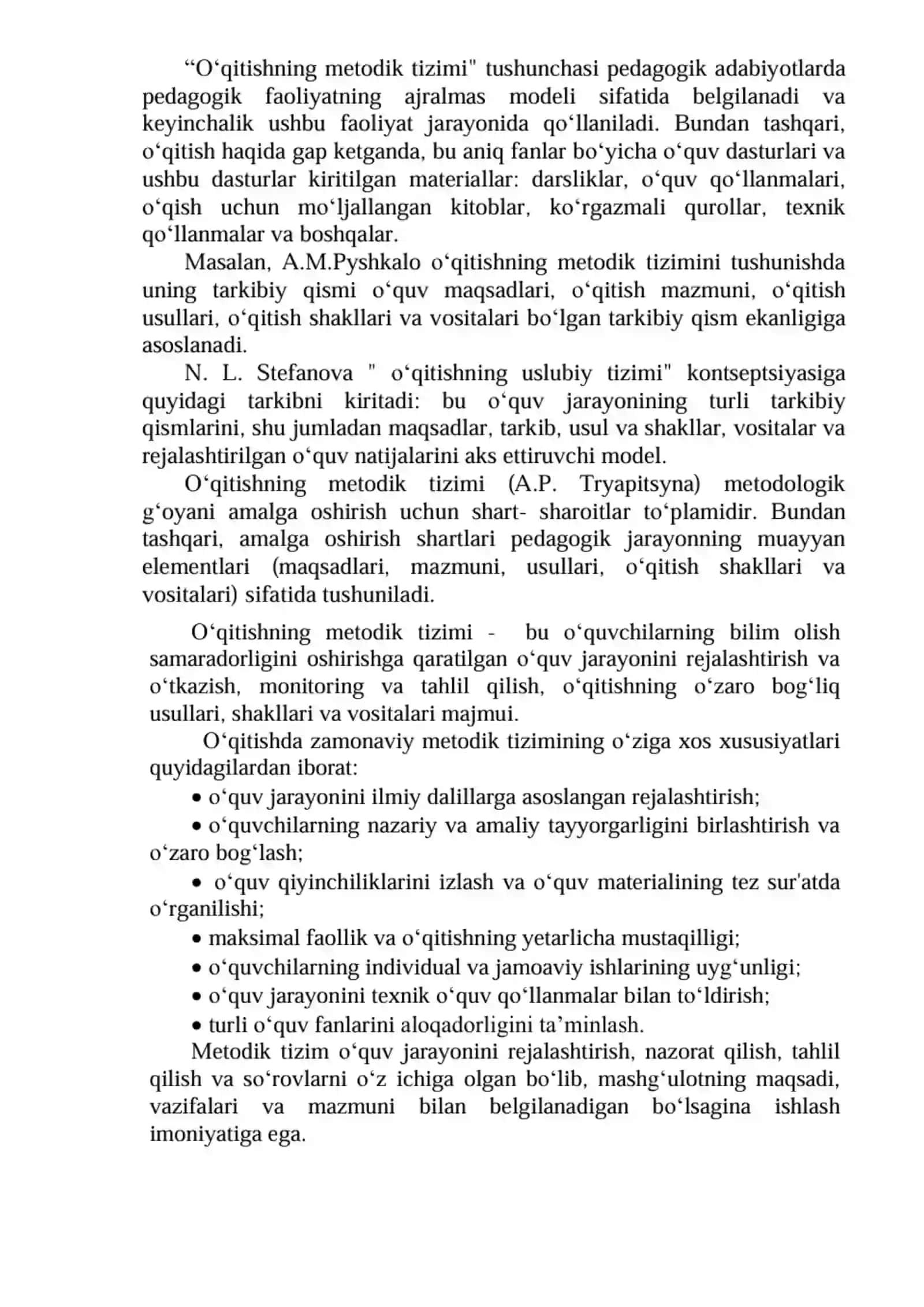 9-Ma‘ruza: Uzluksiz ta‘lim tizimida informatika va axborot texnologiyalari fanini o‘qitish ta‘minotlari 2